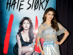Urvashi Rautela snapped at the T- Series office in Andheri