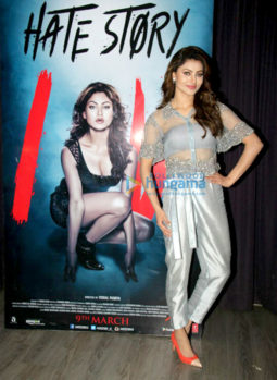 Urvashi Rautela snapped at the T- Series office in Andheri