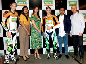Vaani Kapoor snapped attending the NRT World Supersport Racing event
