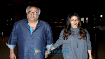 Varun Dhawan, Abhishek Bachchan, Aishwarya Rai Bachchan, Kangana Ranaut and others snapped at the airport