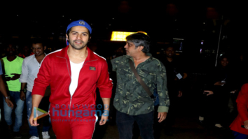 Varun Dhawan snapped at the airport