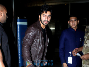 Varun Dhawan, Shraddha Kapoor and Anushka Sharma snapped at the airport
