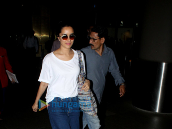 Varun Dhawan, Shraddha Kapoor and Anushka Sharma snapped at the airport