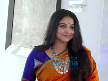 Vidya Balan and the cast of Tumhari Sullu snapped at Whistling Woods