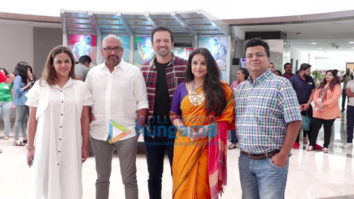 Vidya Balan and the cast of Tumhari Sulu snapped at Whistling Woods