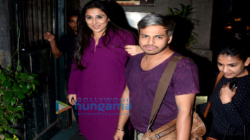 Vidya Balan snapped at Pali Village Cafe