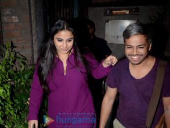 Vidya Balan snapped at Pali Village Cafe