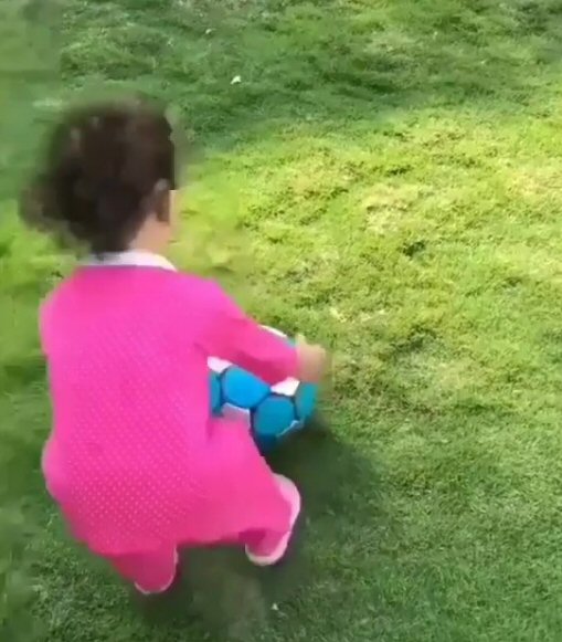 WATCH: Shahid Kapoor's daughter Misha Kapoor enjoys some football time