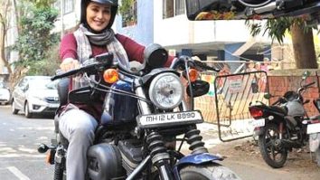WOW! Madhuri Dixit sports never-seen-before biker avatar for Bucket List
