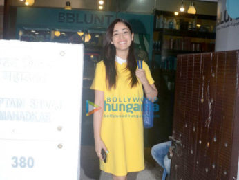 Yami Gautam snapped at BBlunt salon