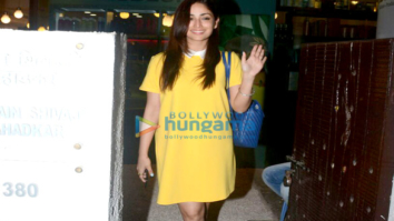 Yami Gautam snapped at BBlunt salon