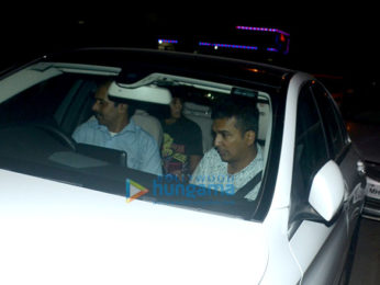 Zoya Akhtar, Vikram Phadnis and Shweta Nanda snapped in Mumbai