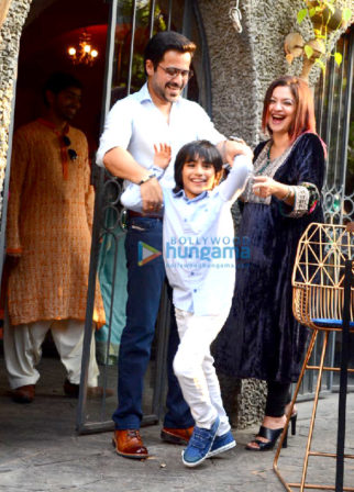 Mukesh Bhatt’s daughter Shakshi Bhatt’s engagement at Bandra Union Park