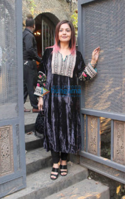 Mukesh Bhatt's daughter Shakshi Bhatt's engagement at Bandra Union Park