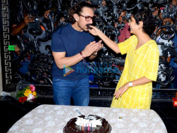 Aamir Khan celebrates his 53rd birthday with media