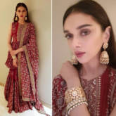 Aditi Rao Hydari looks ethreal in a Punit Balana ensemble