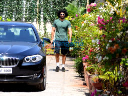 Aditya Roy Kapur and Sidharth Malhotra snapped at the gym in Bandra