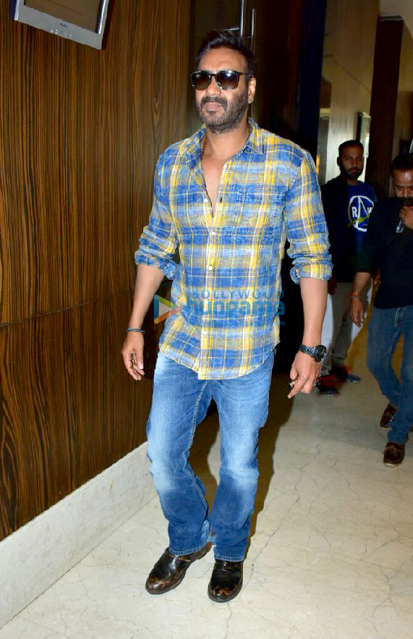 ajay devgn and ileana dcruz snapped during raid promotional interviews 1 2