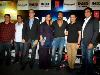 Ajay Devgn and Ileana D'cruz launch the first INOX Laserplex theatre in Delhi