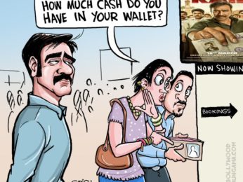 Bollywood Toons: Ajay Devgn’s Raid raids box office! Bollywood Toons: Ajay Devgn’s Raid raids box office!