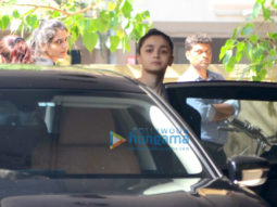 Alia Bhatt spotted at the gym in Bandra