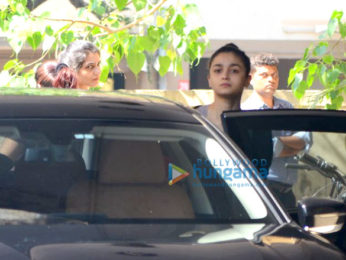 Alia Bhatt spotted at the gym in Bandra