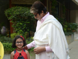 Amitabh Bachchan shares pictures of a young girl who braved the crowd and snuck into his house