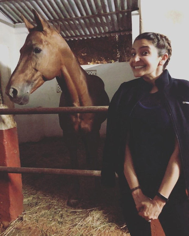 Animal lover Anushka Sharma bonds with ‘handsome’ horses and can’t stop gushing