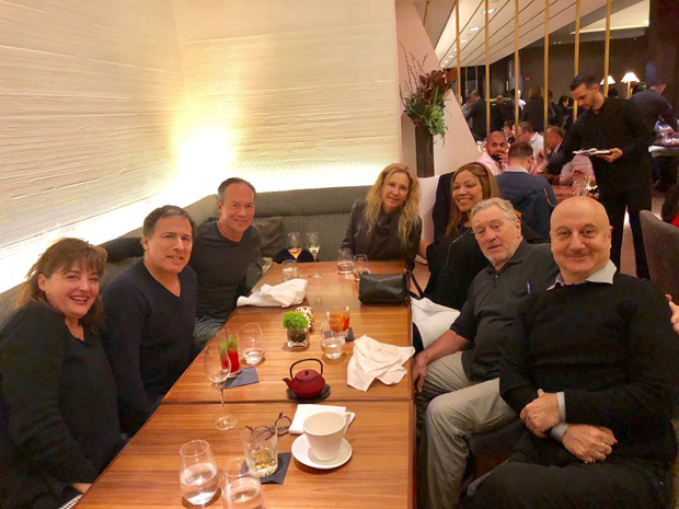 Anupam Kher treats Robert De Niro with Indian food in New York