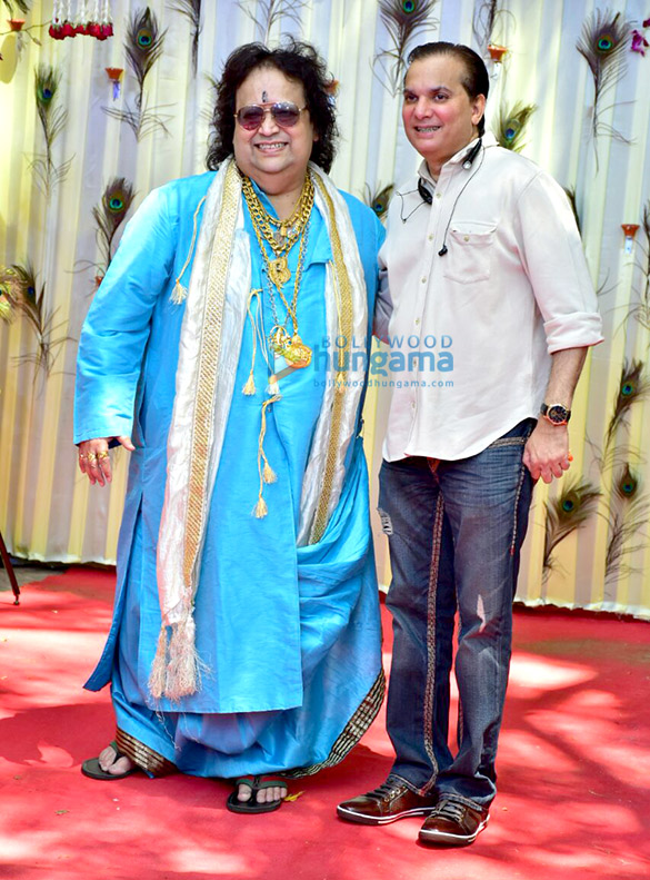 bappi lahiri and chitrani lahiri attend the rice ceremony of their grandson krishh lahiri 8