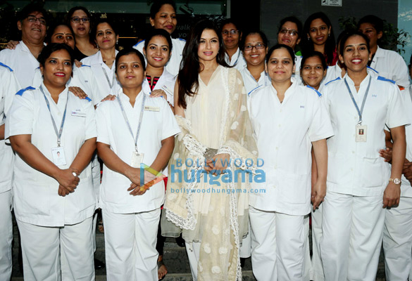bhagyashree snapped at hinduja hospital 1