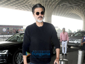 Boney Kapoor and Anil Kapoor snapped leaving for Haridwar
