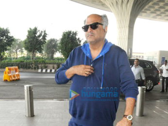 Boney Kapoor and Anil Kapoor snapped leaving for Haridwar