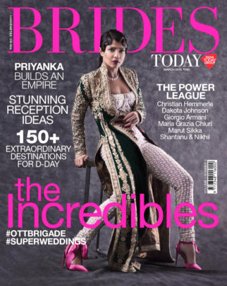 Priyanka Chopra On The Cover Of Brides