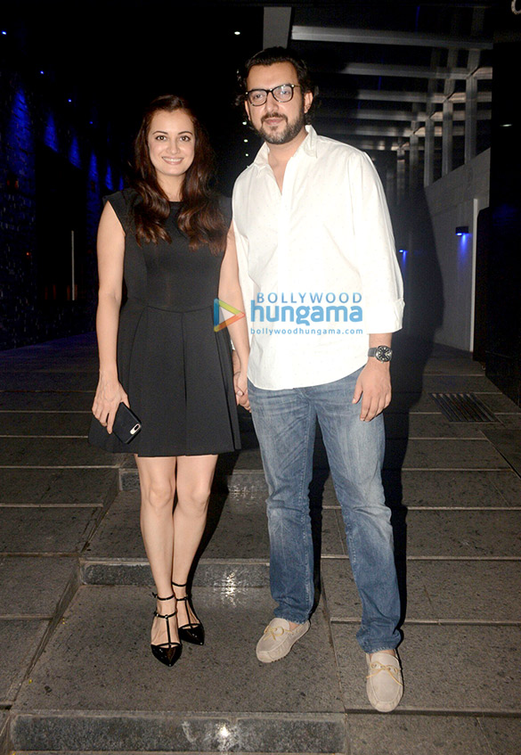 Dia Mirza snapped at Hakkasan in Bandra Dia Mirza snapped at Hakkasan in Bandra