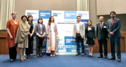 Dia Mirza snapped at the panel discussion with UNEP Asia Pacific