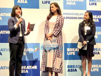 Dia Mirza snapped at the panel discussion with UNEP Asia Pacific