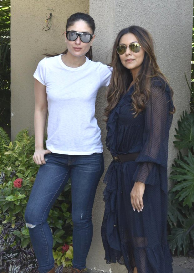 Gauri Khan hosts Kareena Kapoor Khan at her store Gauri Khan Designs