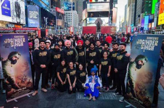 Grand music launch event of Subedar Joginder Singh at Times Square, New York