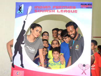 Gul Panag graces the launch of the Indian Premier Squash League