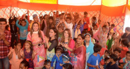 Gurpreet Kaur Chadha and Liza Malik celebrate Gudi Padwa with underprivileged kids