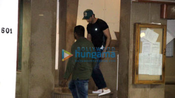 Hrithik Roshan spotted at a clinic