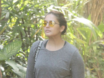 Huma Qureshi snapped in Bandra
