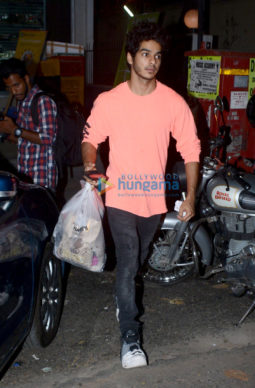 Ishaan Khatter snapped in Juhu