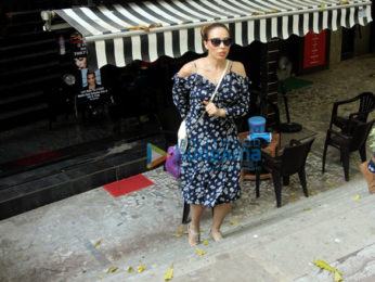 Iulia Vantur snapped at Tip & Toe in Juhu