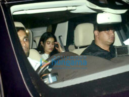 Janhvi Kapoor snapped on location in Khar