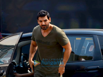 John Abraham, Manoj Bajpayee and others snapped at Mehboob Studio in Bandra