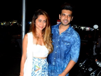 Karan Kundra and Anusha Dandekar spotted in Bandra