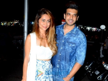 Karan Kundra and Anusha Dandekar spotted in Bandra