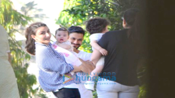 Kareena Kapoor Khan, Soha Ali Khan and Kunal Khemu snapped with their kids